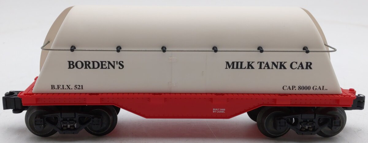 Lionel 6-19479 O Gauge Borden's Milk Tank Transport Car EX/Box