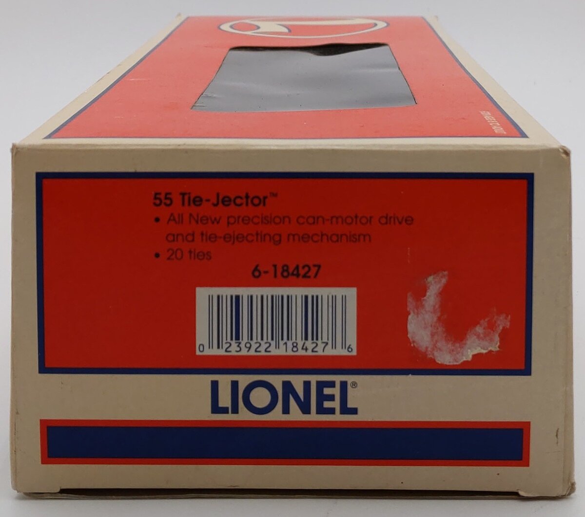 Lionel 6-18427 O Gauge Tie-Jector Operating Car #55 EX/Box