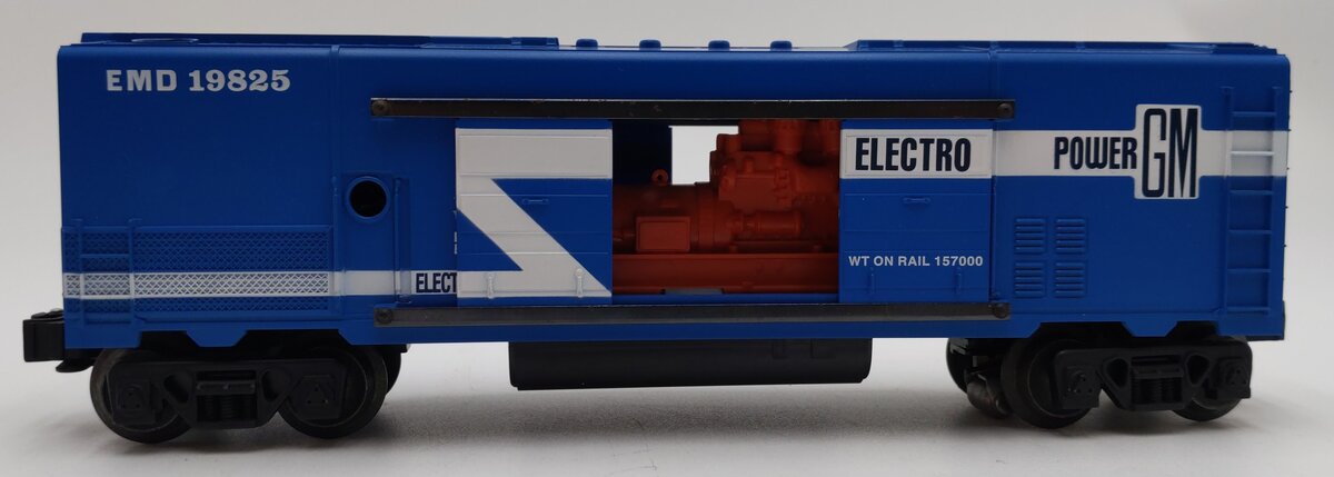 Lionel 6-19825 O Gauge EMD Electric Power Generator Car LN/Box