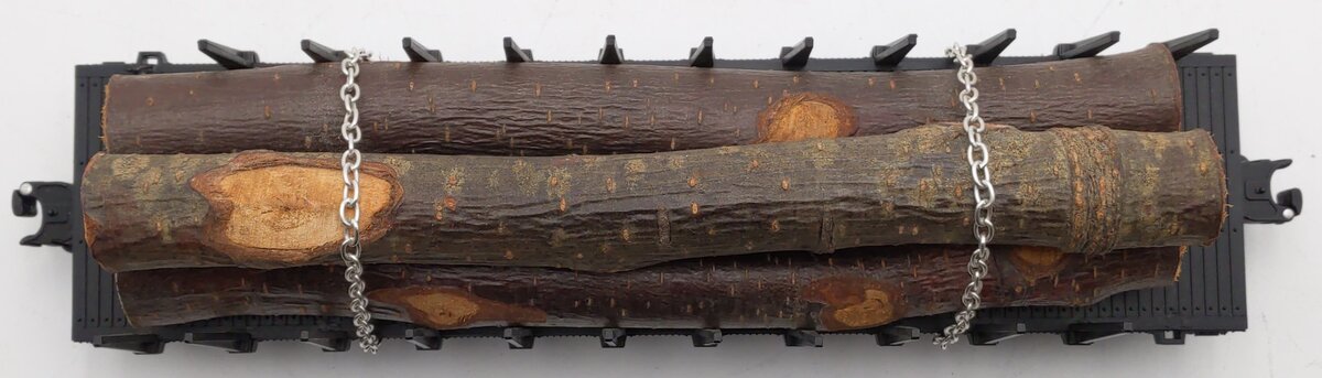 Lionel 6-17510 O Gauge Northern Pacific Flatcar with Logs #61200 EX/Box