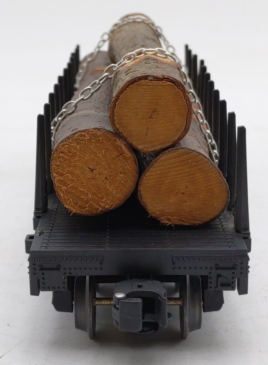 Lionel 6-17510 O Gauge Northern Pacific Flatcar with Logs #61200 EX/Box