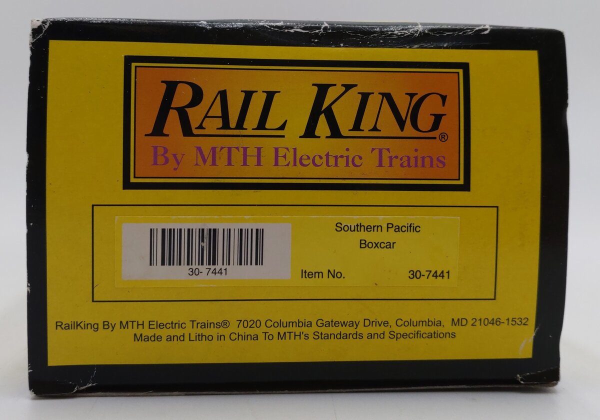 MTH 30-7441 O Gauge Southern Pacific Daylight Boxcar #92268 EX/Box