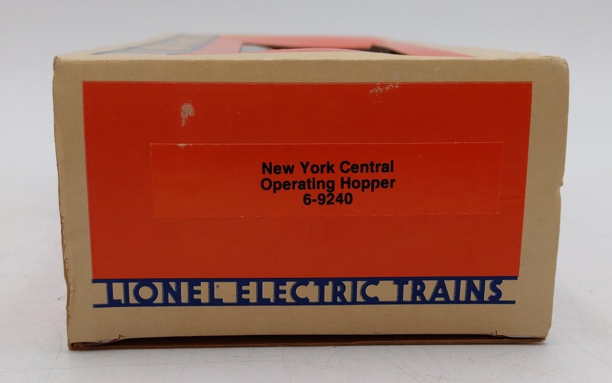 Lionel 6-9240 O Gauge New York Central Operating Hopper #9240 LN/Box