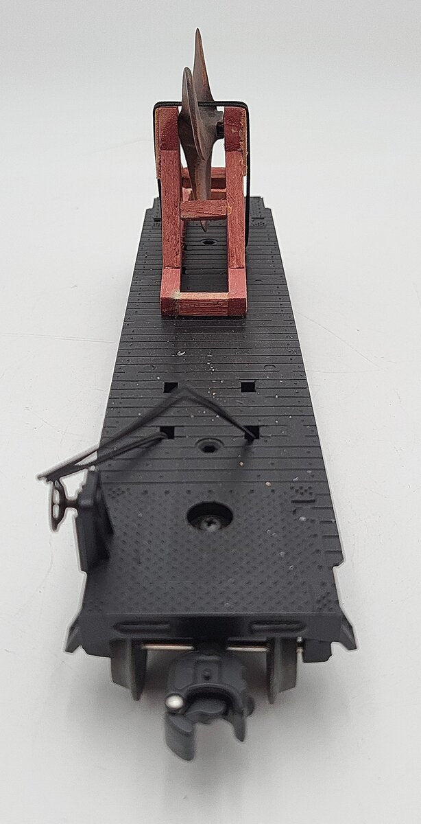Lionel 6-36016 O Gauge Lionel Naval Support Flatcar w/ Propellers #6424 VG/Box