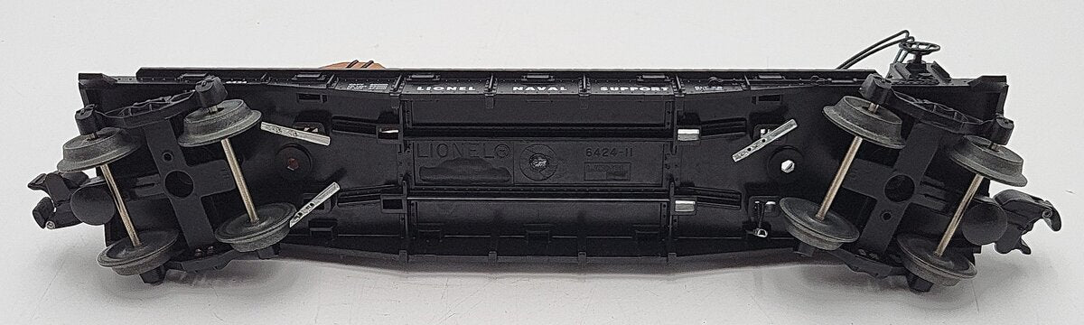 Lionel 6-36016 O Gauge Lionel Naval Support Flatcar w/ Propellers #6424 VG/Box