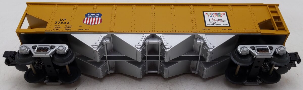 MTH 30-75147 O Gauge Union Pacific Hopper Car w/ Coal Load #37842 VG/Box