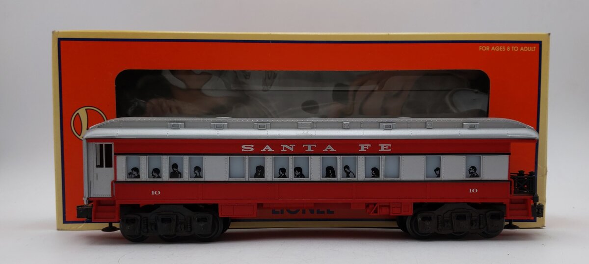 Lionel 6-29085 O Gauge AT&SF Baby Madison Observation #10 LN/Box