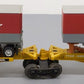 Lionel 6-16904 O New York Central T.T.U.X. Flat Cars w/2 Intermodal Containers EX/Box
