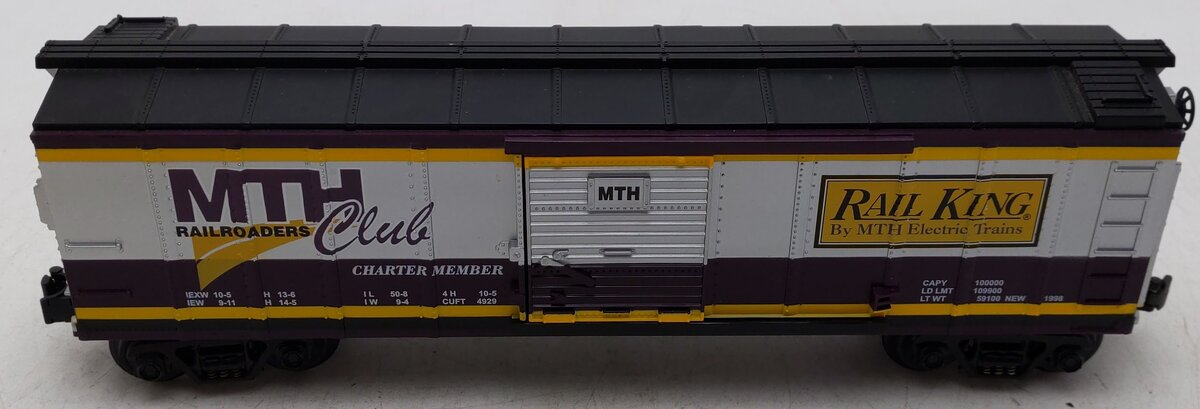 MTH 30-7423 O Gauge MTH 1998 Club Box Car EX/Box