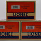 Lionel 6-17447 O Gauge Union Pacific Bathtub Gondolas (Set of 3) LN/Box