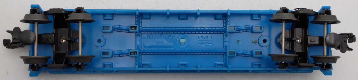 Lionel 6-16923 O Gauge Lionel Lines Flatcar with Gray Chocks EX/Box