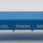 Lionel 6-16923 O Gauge Lionel Lines Flatcar with Gray Chocks EX/Box