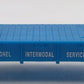 Lionel 6-16923 O Gauge Lionel Lines Flatcar with Gray Chocks EX/Box
