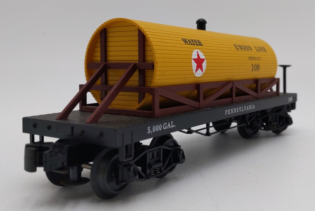 MTH 30-73137 Pennsylvania 19th Century Wooden Tank Car #109 LN/Box