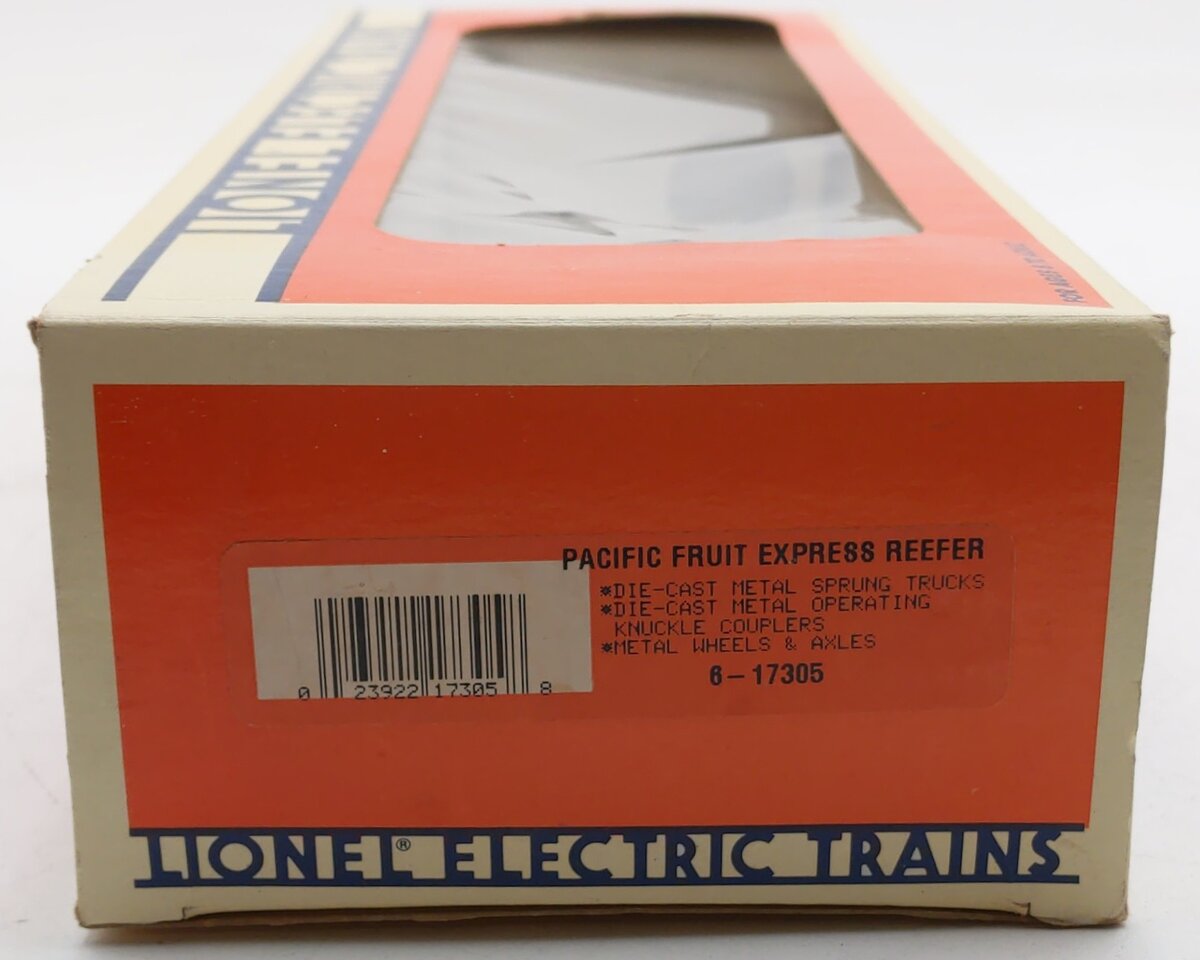 Lionel 6-17305 O Gauge Pacific Fruit Express Standard Reefer #459400 EX/Box