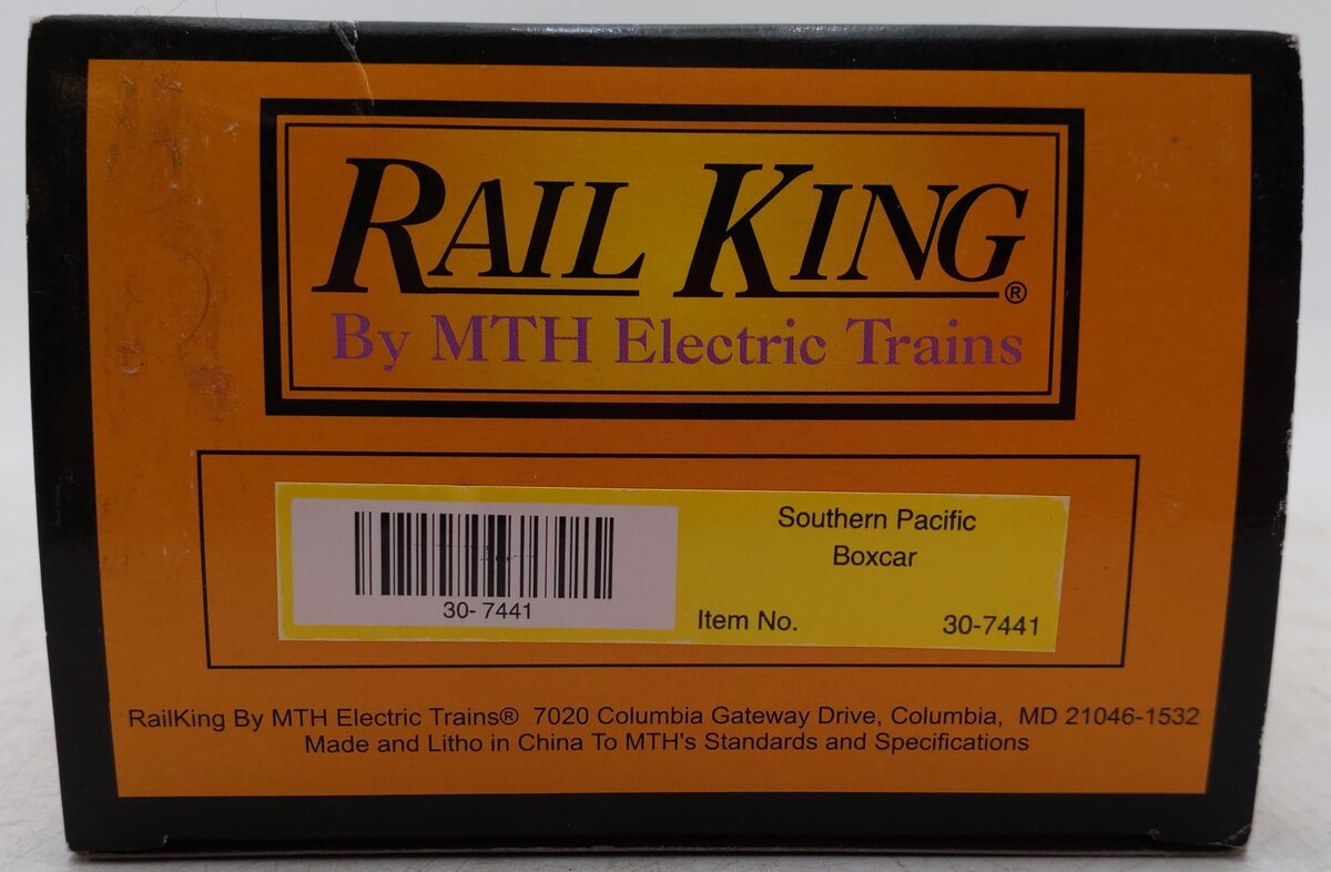 MTH 30-7441 O Gauge Southern Pacific Daylight Boxcar #92268 EX/Box