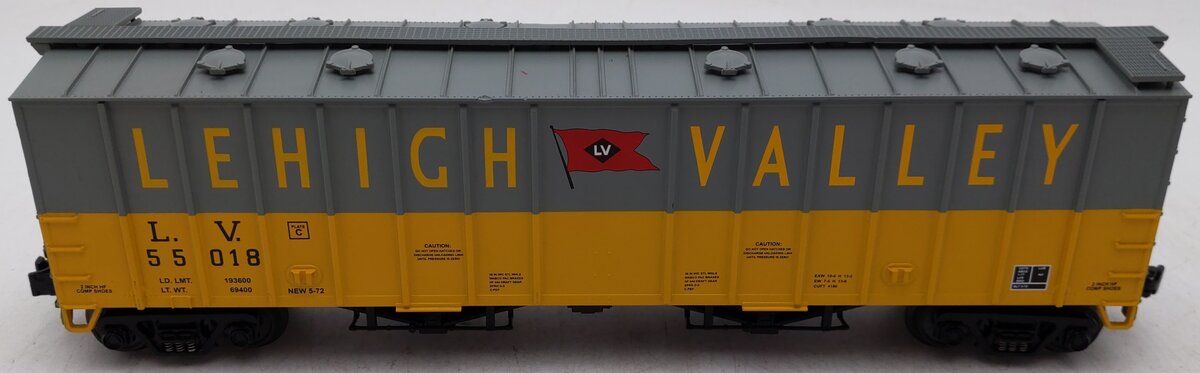 MTH 30-7590 O Gauge Lehigh Valley Airslide Hopper Car #55018 EX/Box