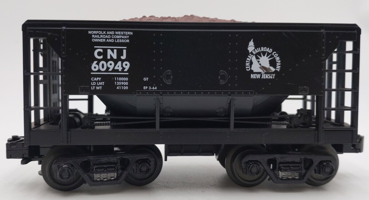 MTH 30-7528 O Jersey Central Ore Car w/ Ore Load #60949 LN/Box