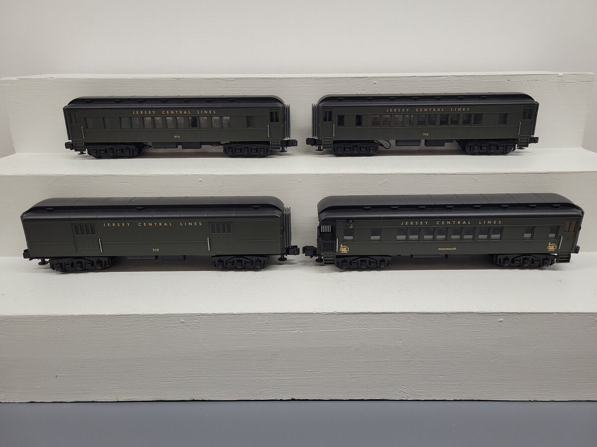 MTH 30-6258 O Gauge Jersey Central O-27 Madison Passenger Car Set (Set of 4) EX/Box