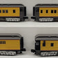 MTH 30-6252 O Union Pacific RailKing O-27 Madison Passenger Car Set (Set of 4) EX/Box