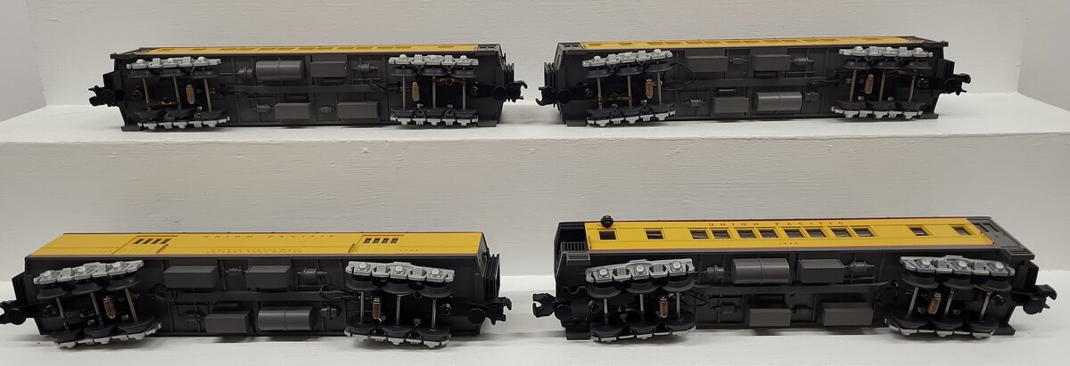 MTH 30-6252 O Union Pacific RailKing O-27 Madison Passenger Car Set (Set of 4) EX/Box