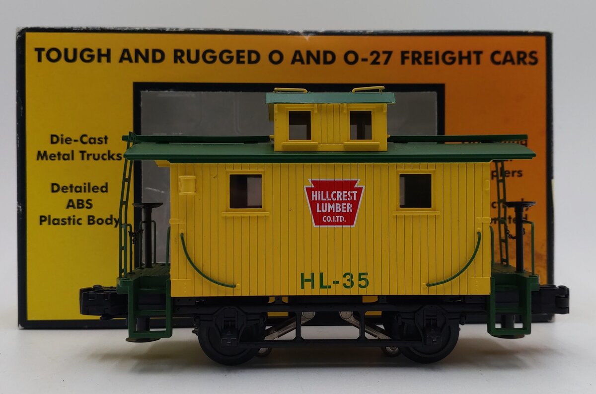 MTH 30-7769 O Gauge Hillcrest Lumber Caboose HL-34 LN/Box