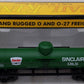 MTH 30-7311 O Gauge Sinclair Single Dome Tank Car #9131 EX/Box