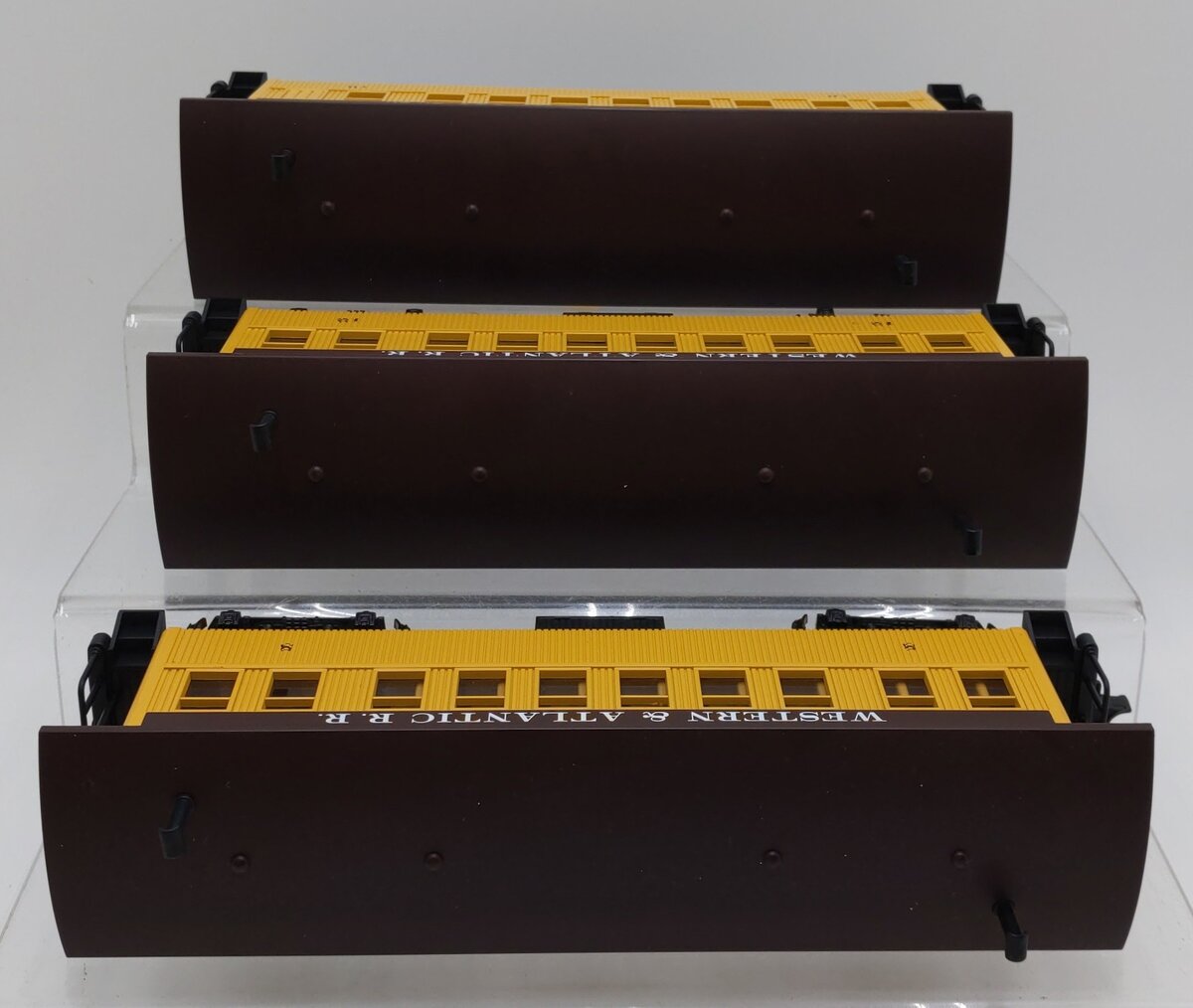 MTH 30-6400 O Gauge Western & Atlantic Overton Passenger Coach 3 Car Set LN/Box
