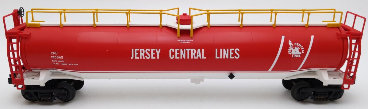 MTH 30-73130 Jersey Central Lines 33K Gallon Tank Car EX/Box
