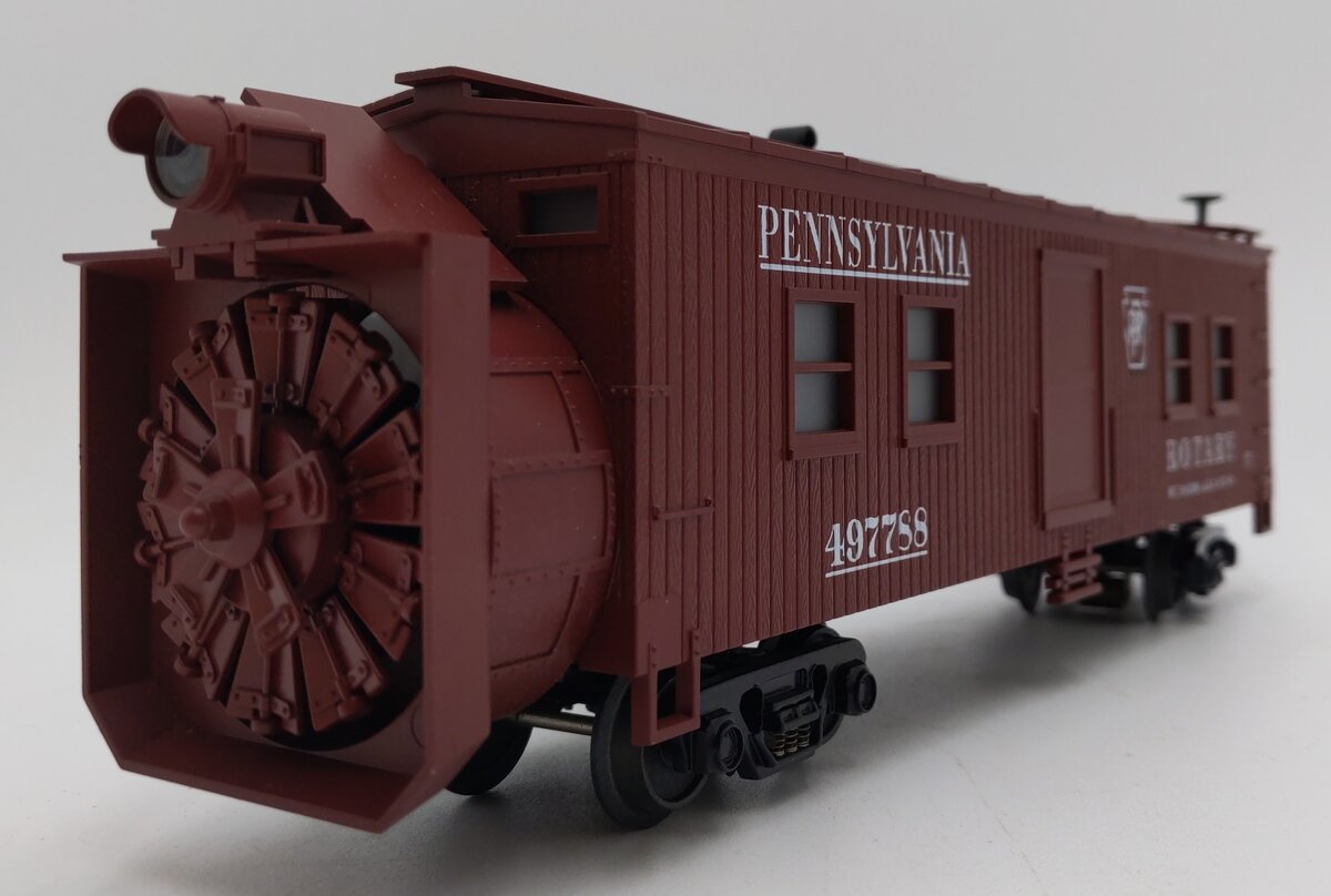 MTH 30-2124 O Gauge Pennsylvania Rotary Snow Plow #497788 LN/Box