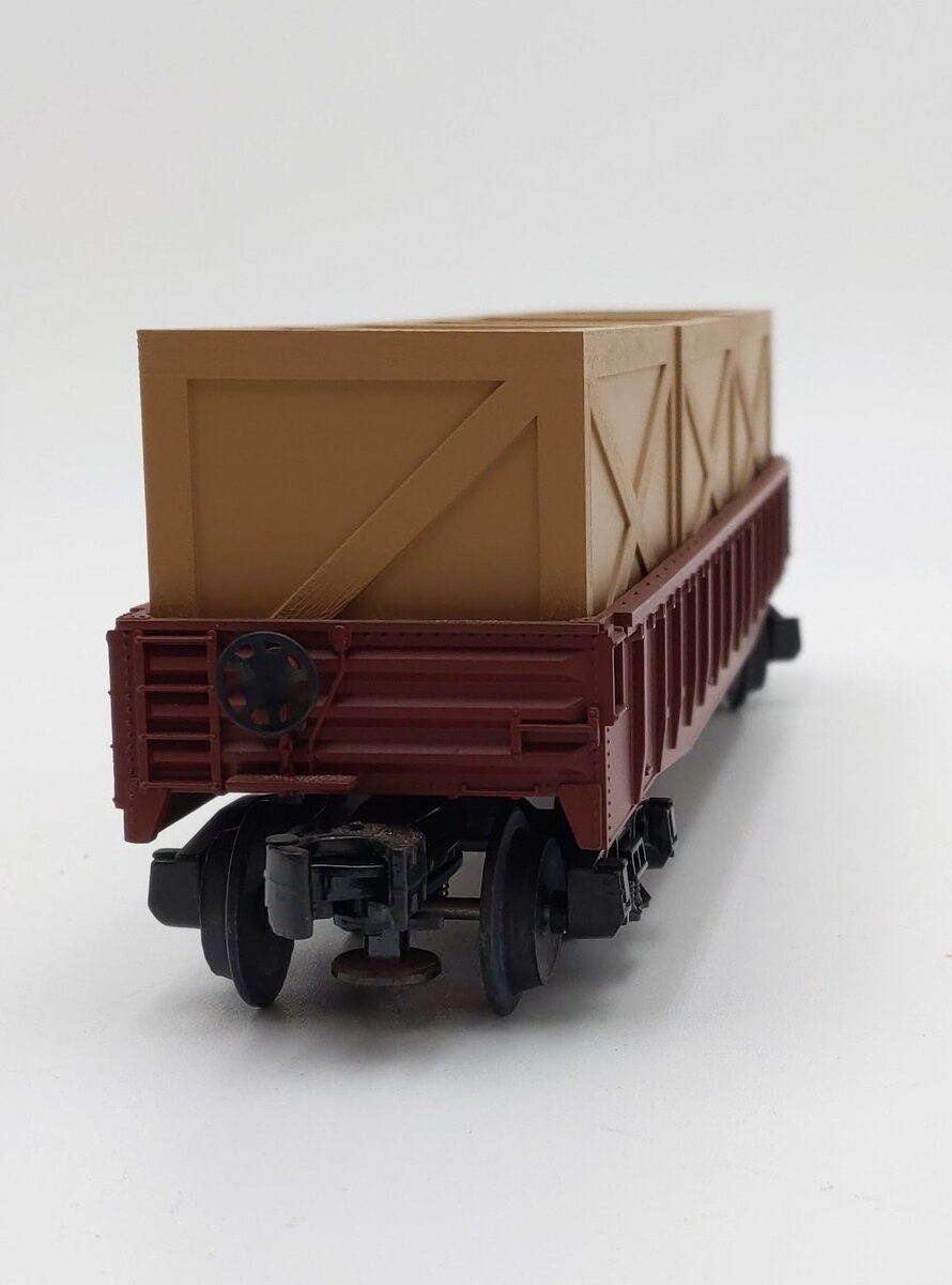 MTH 30-7209 O Gauge Pennsylvania Gondola w/3 Crates #367829 EX/Box