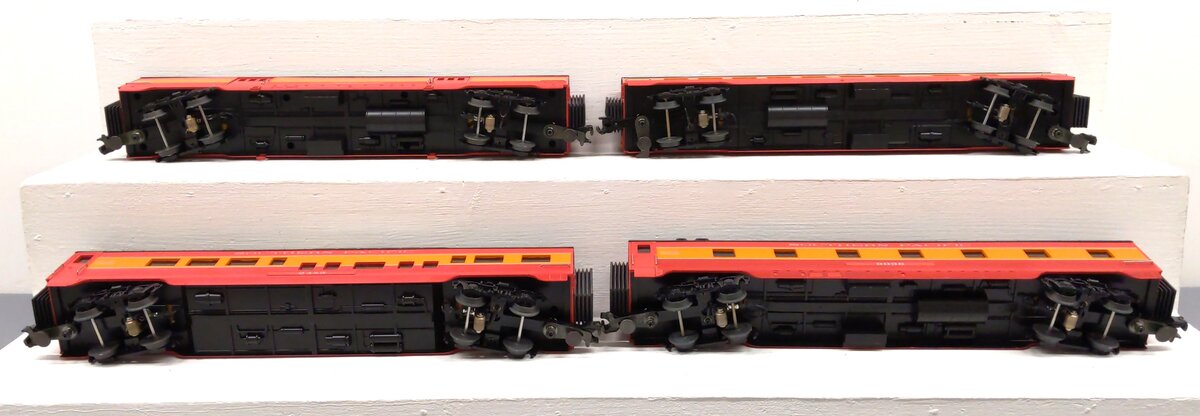 MTH 30-6724 O Southern Pacific 60' Streamlined ABS Passenger Car Set (Set of 4) EX/Box