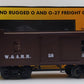 MTH 30-7724 O Gauge W.A.R.R. 19th Century Woodsided Caboose #58 EX/Box