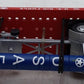 MTH 30-76149 Air Force Dep. Center Flat Car w/Rocket Load EX/Box