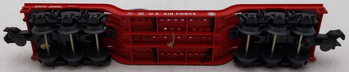 MTH 30-76149 Air Force Dep. Center Flat Car w/Rocket Load EX/Box