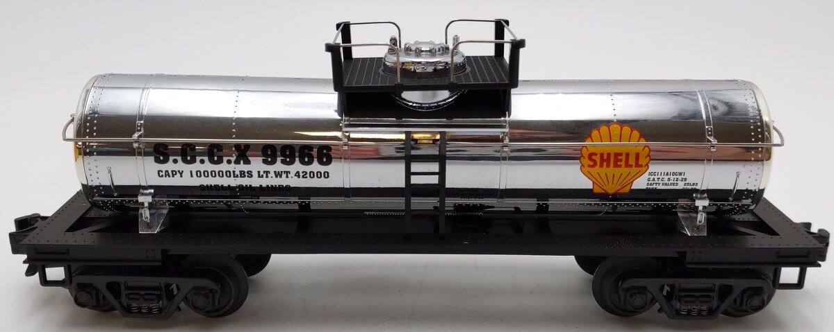 MTH 30-4136A O Gauge Shell Tank Car #9966 EX/Box