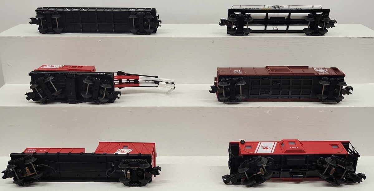 MTH 30-7003 O Gauge Jersey Central Freight Cars (Set of 6) EX/Box