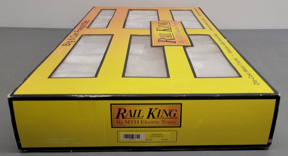 MTH 30-7003 O Gauge Jersey Central Freight Cars (Set of 6) EX/Box