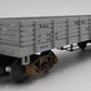 MTH 30-7216 O Gauge W.A.R.R. 19th Century 34' Gondola Car EX/Box