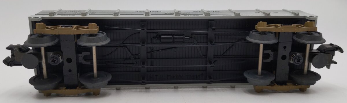 MTH 30-7216 O Gauge W.A.R.R. 19th Century 34' Gondola Car EX/Box