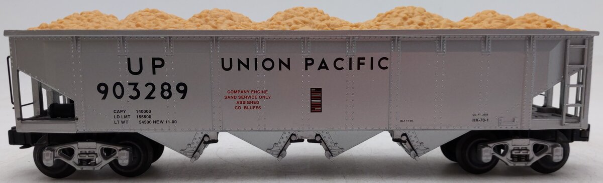 K-Line K623-2116 O Gauge Union Pacific 4-Bay Diecast Hopper #903289 EX/Box