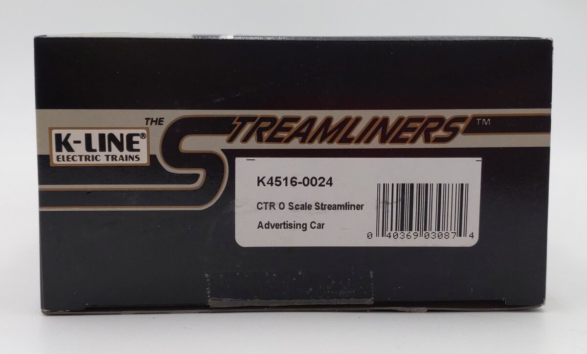 K-Line K4516-0024 O Gauge Circus Transport Baggage Car #24 LN/Box