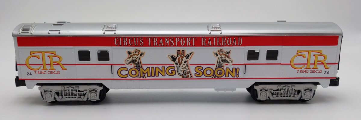 K-Line K4516-0024 O Gauge Circus Transport Baggage Car #24 LN/Box