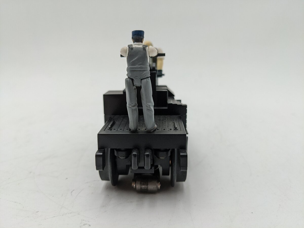 MTH 30-2508 O Gauge Black Operating Hand Car EX