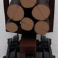 K-Line K663-8020 O Gauge Diecast Skeleton Car w/ High Stakes & Logs #59 EX/Box