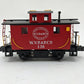 MTH 30-7770 O Gauge West Virginia Pulp and Paper Bobber Caboose #136 EX