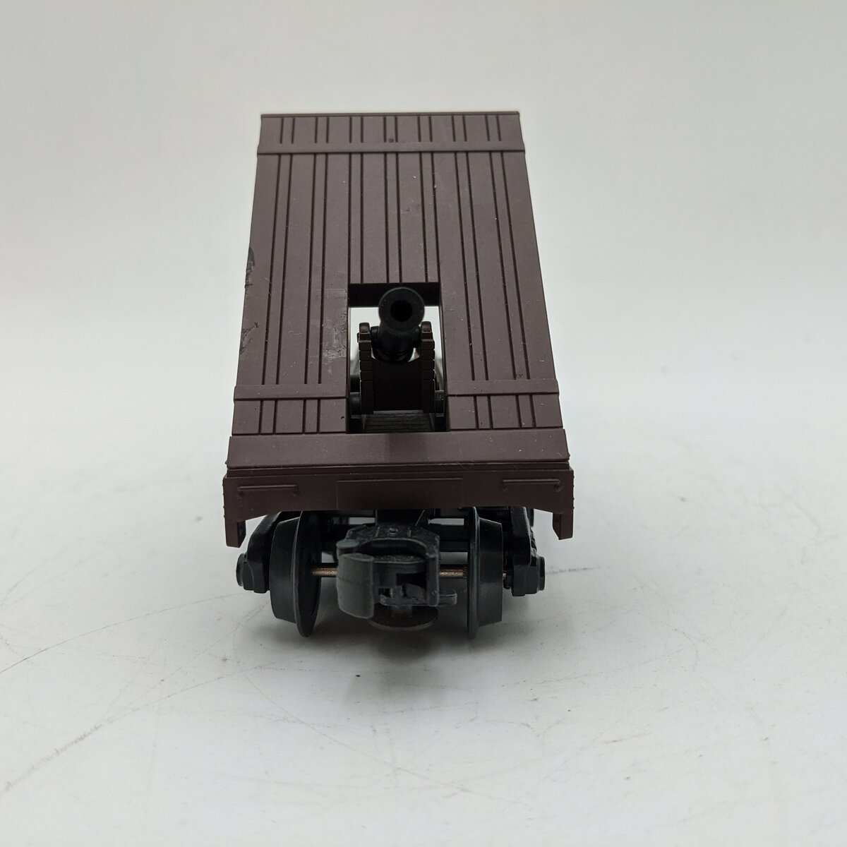 MTH 30-7635 O Western & Atlantic Railroad 19th Century Flatcar #1862 with Cannon EX