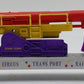 K-Line K662-5302  O Gauge Circus Transport Flatcar w/ Cannon & Figures LN/Box