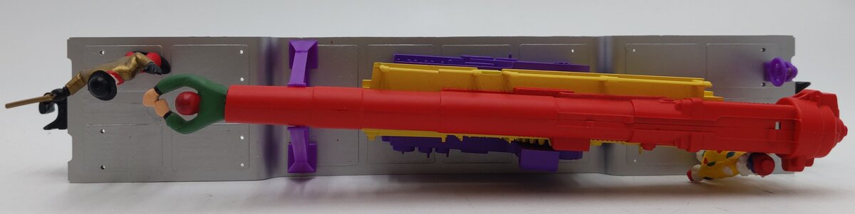 K-Line K662-5302  O Gauge Circus Transport Flatcar w/ Cannon & Figures LN/Box