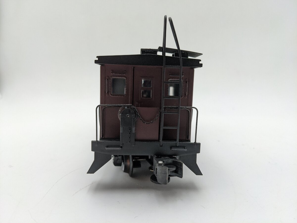 K-Line K612-1891 Pennsylvania Bay Window Caboose with Smoke VG